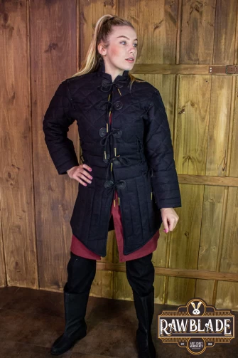 Morgause Gambeson Complete Black