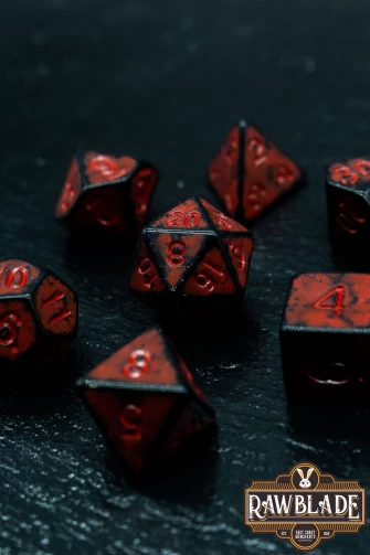 Ancient Dice Set - Red